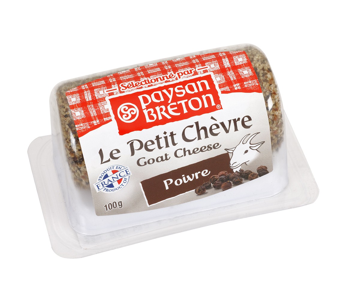 Phô mai dê với tiêu đen Paysan Breton 100g