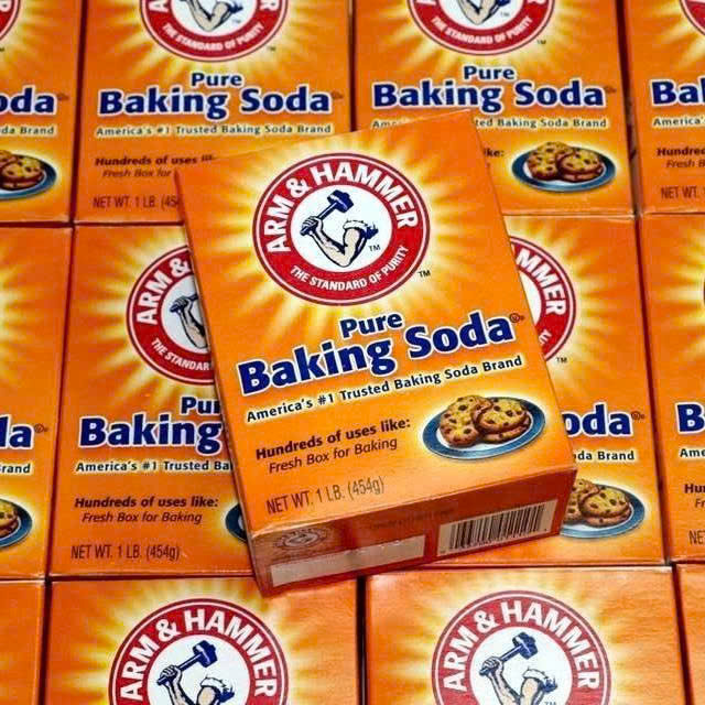 Combo 5 Hộp Bột Baking Soda Đa Năng, Bột Muối Nở Hộp Giấy 454g - Tẩy Trắng Răng, Vệ Sinh Nhà Cửa, Nguyên Liệu Nấu Ăn