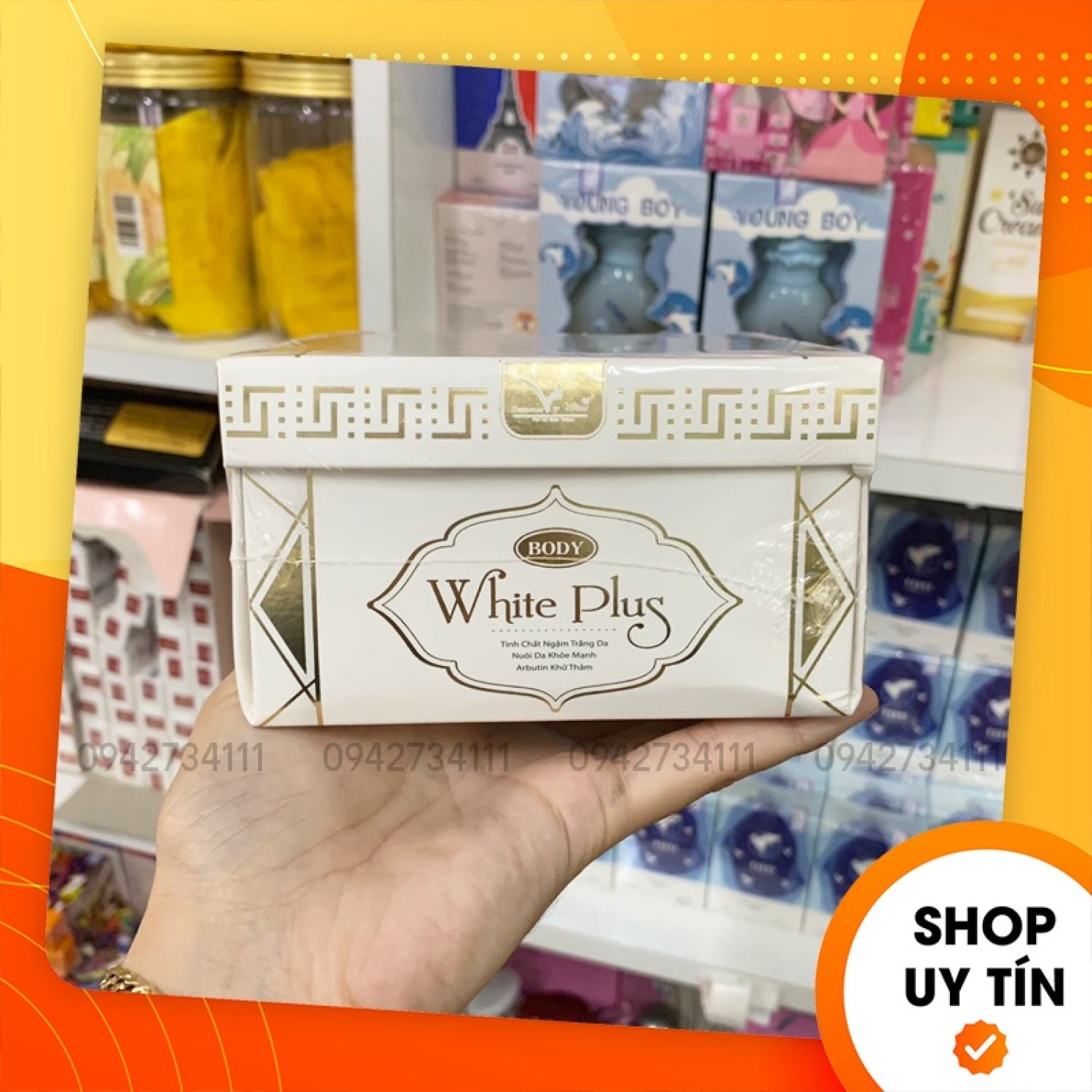Kem body hoàng gia vip white - kem body phiên bảng thượng hạng