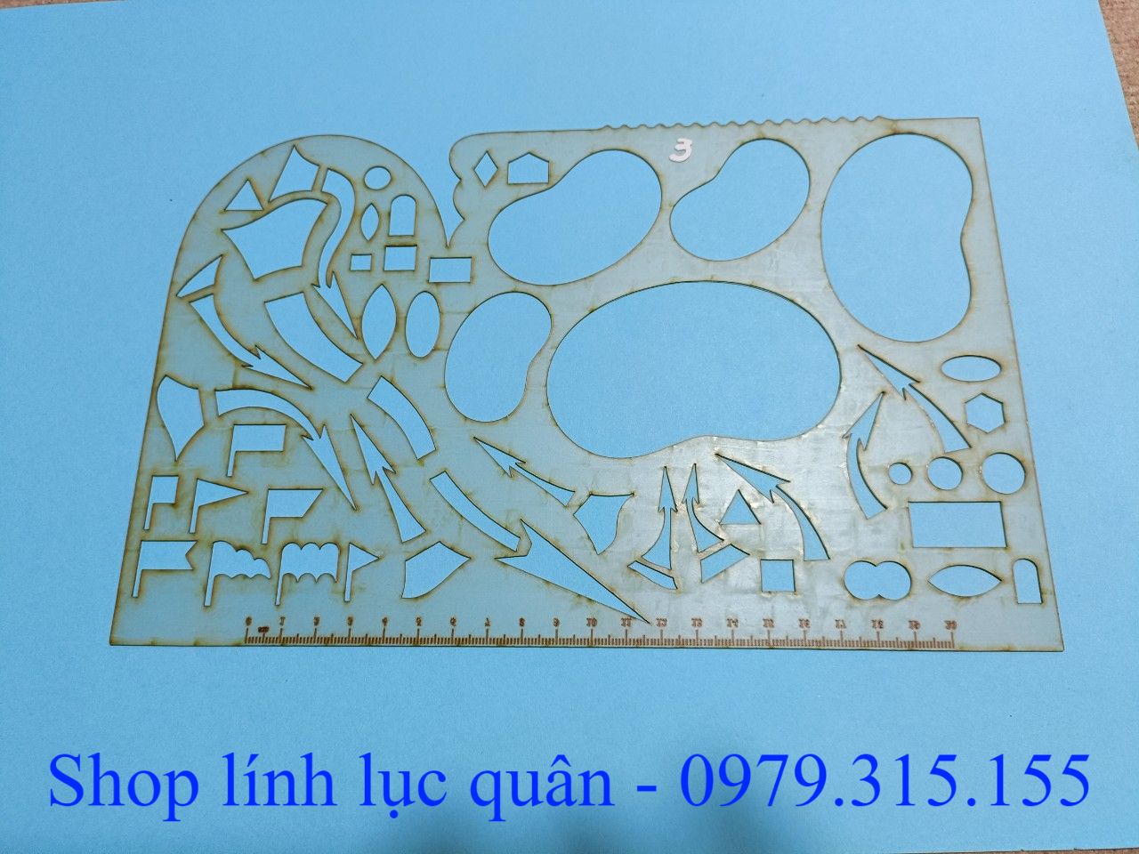 Thước chỉ huy tham mưu mẫu 3