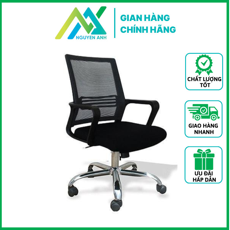 Ghế xoay lưới gl119 - chính hãng nội thất hòa phát - ghế xoay 360 độ - cam kết hàng chất lượng tốt - bảo hành 12 tháng