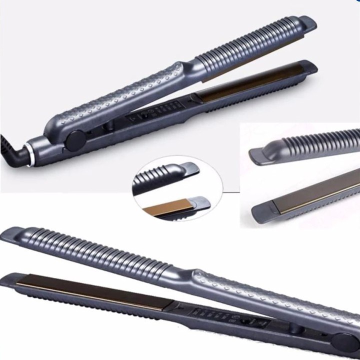 Máy DUỖI CÚP TÓC bản nhỏ GIÁ SIÊU CỰC RẺ có CHỨC NĂNG CHỈNH NHIỆT, vừa DUỖI THẲNG, vừa LÀM CỤP TÓC và có thể LÀM UỐN XOĂN