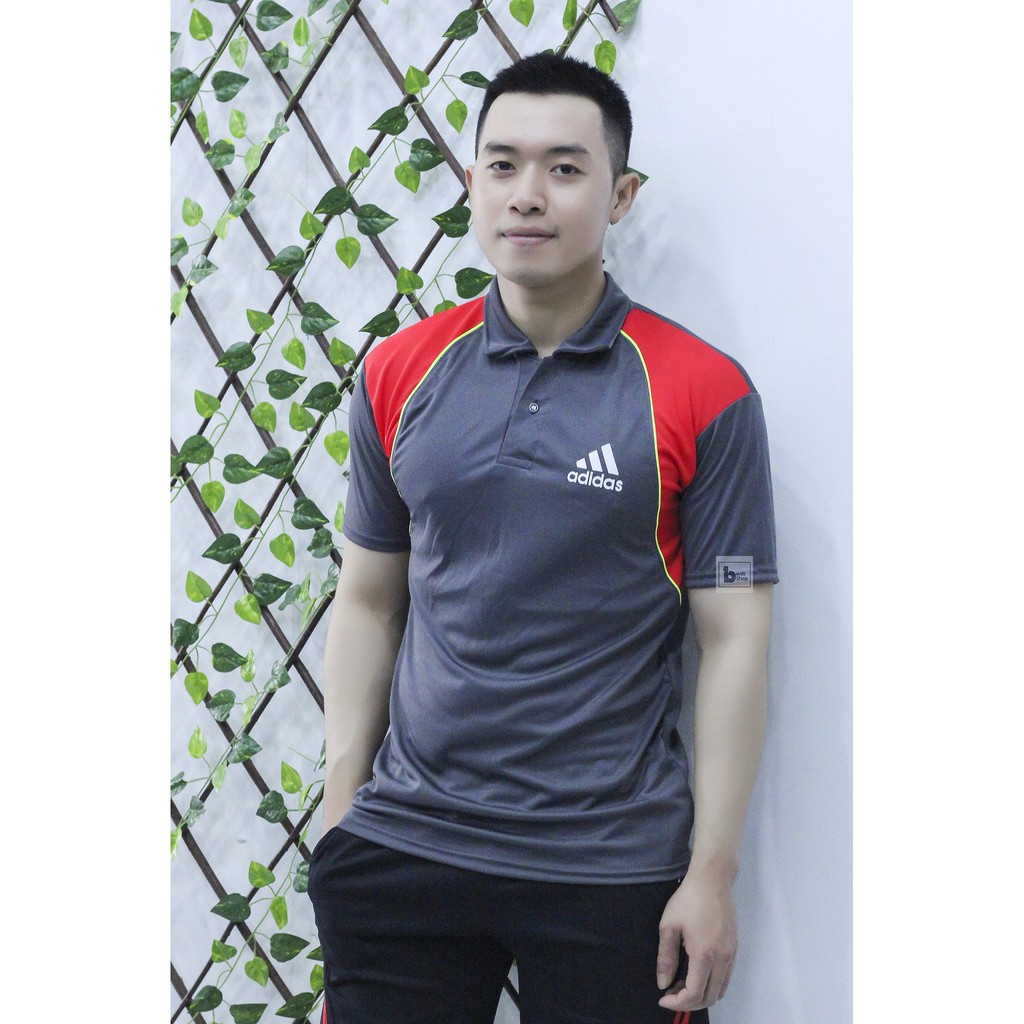 Áo thun das cổ tròn phối màu đen