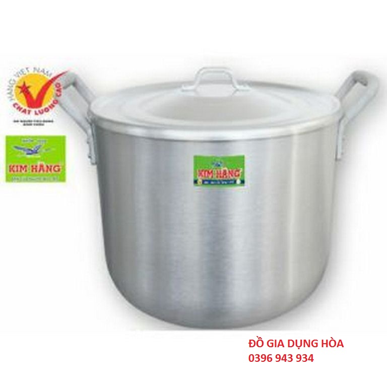 Nồi Soup Kim Hằng 34cm siêu dày (19,5 lít cao 22,3cm)