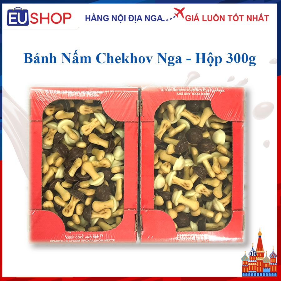 Bánh nấm chekhov nga - hộp 300gr