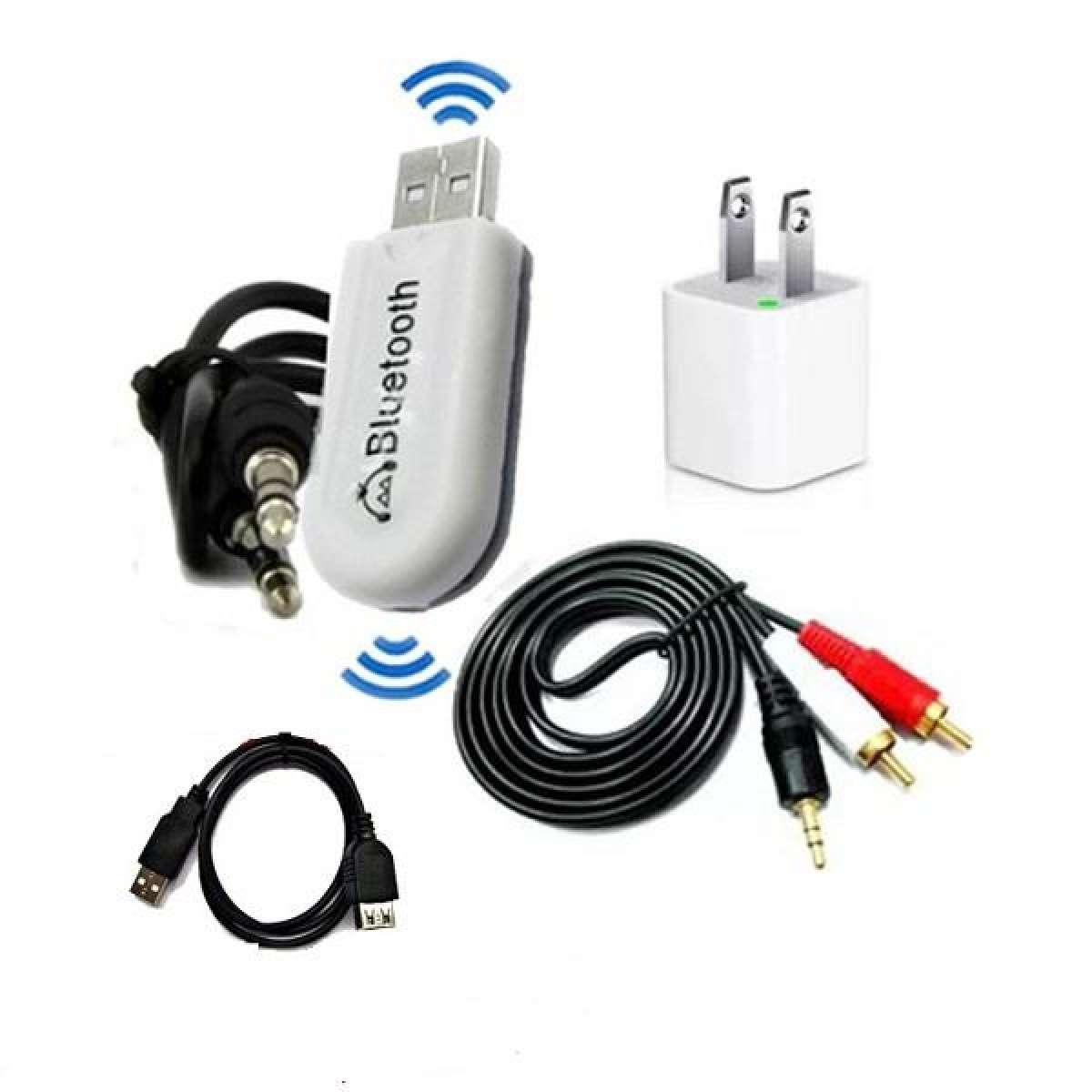 Bộ USB Bluetooth Thế hệ 2 BT Dongle Plug&Play 5in1 tạo kết nối bluetooth cho amply và loa GamoShop ( màu ngẫu nhiên)