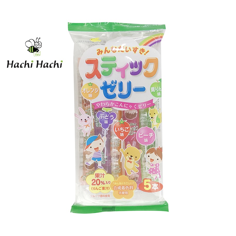 Thạch rau câu trái cây Ribon 81g - Hachi Hachi Japan Shop