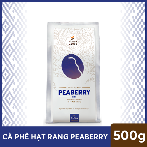 Culi Peaberry Roasted Coffee Bean 500g - Honee Coffee