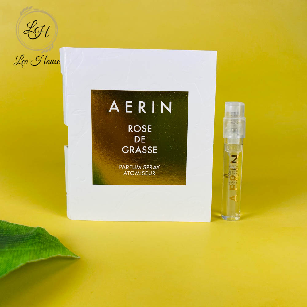 Mẫu thử nước hoa Aerin Rose De Grasse 1.5ml - Hương hoa hồng, quyến rũ, đẳng cấp