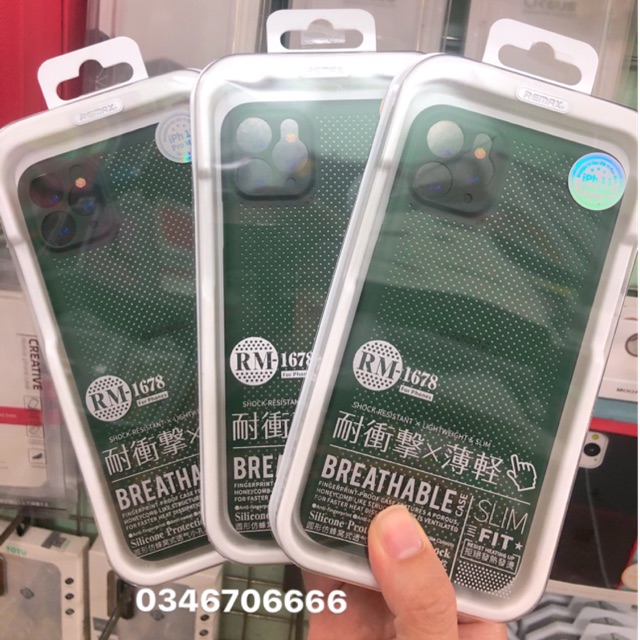 Ốp remax tản nhiệt ip11/ ip11 pro/ ip11 pro max -