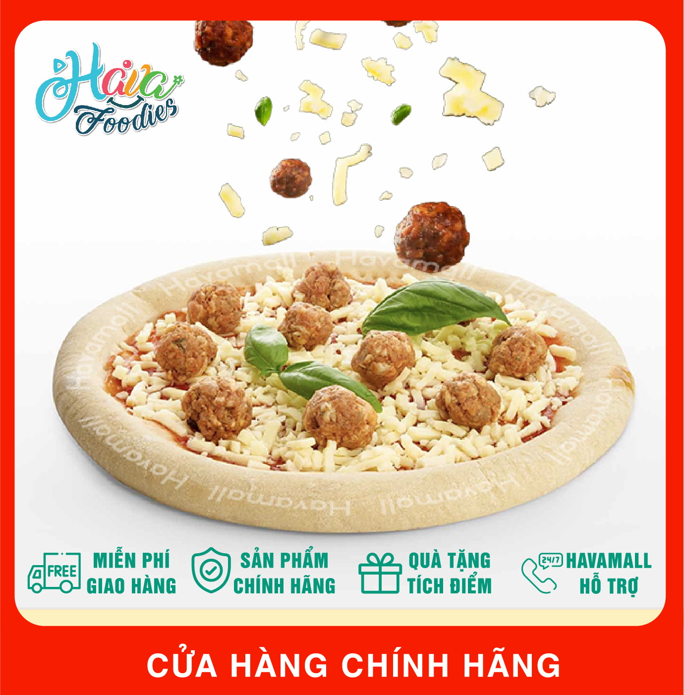 [HOÀN TIỀN MAX 10%] [CHỈ GIAO HỎA TỐC HCM] Pizza Đông Lạnh Bottega Zelachi Chuẩn Vị Ý