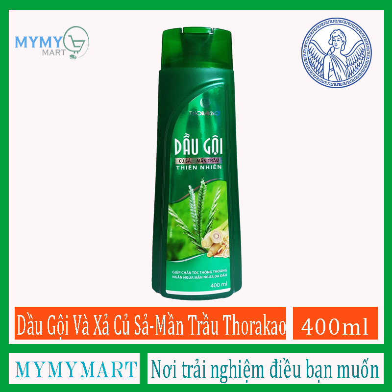 Dầu gội củ sả mần trầu thorakao 400ml