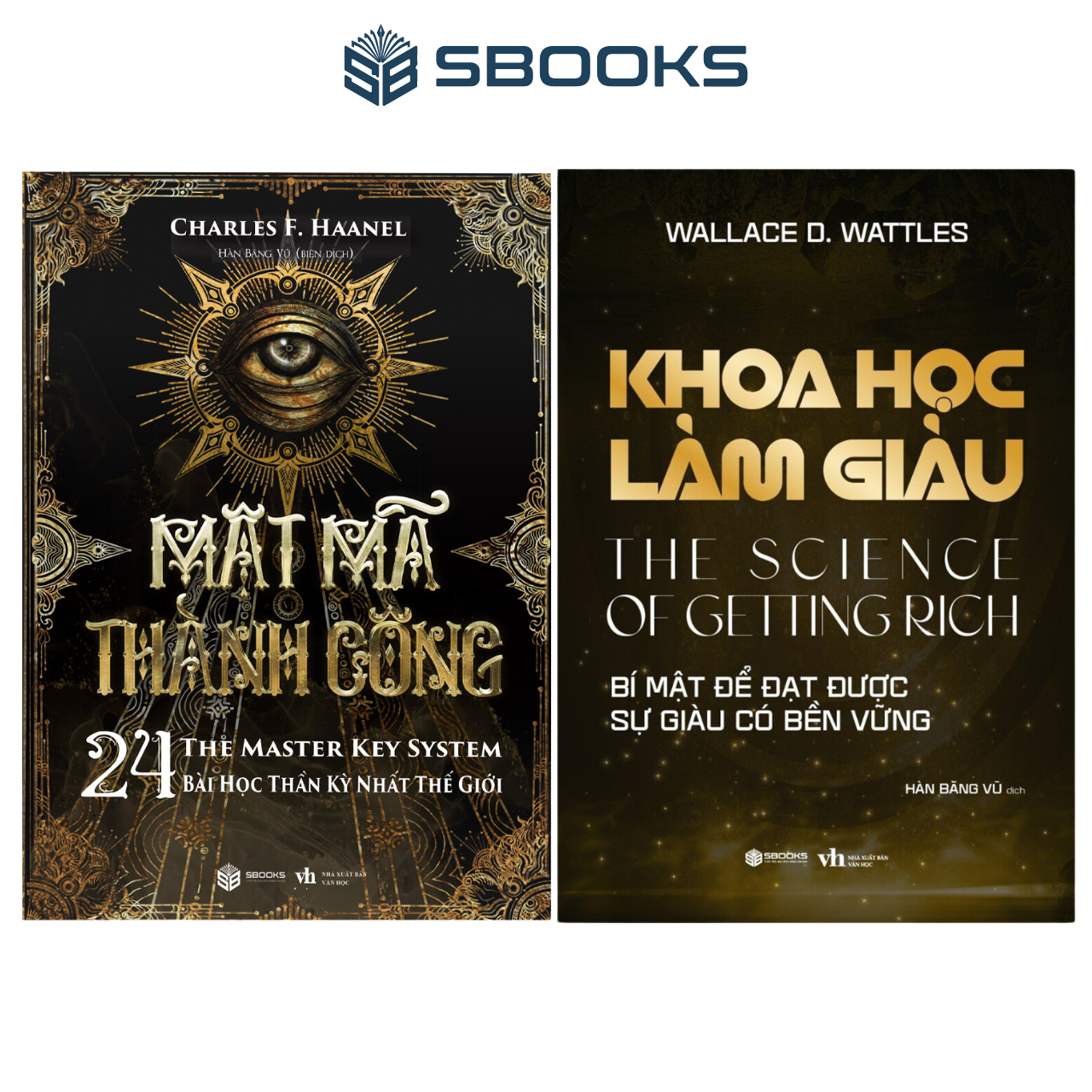 Sách combo 2 cuốn : mật mã thành công + khoa học làm giàu - sbooks