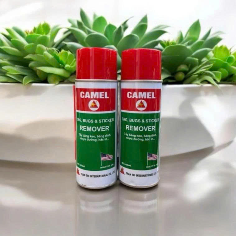 Bình xịt tẩy keo, nhựa đường đa năng Camel dung tích 450 ml