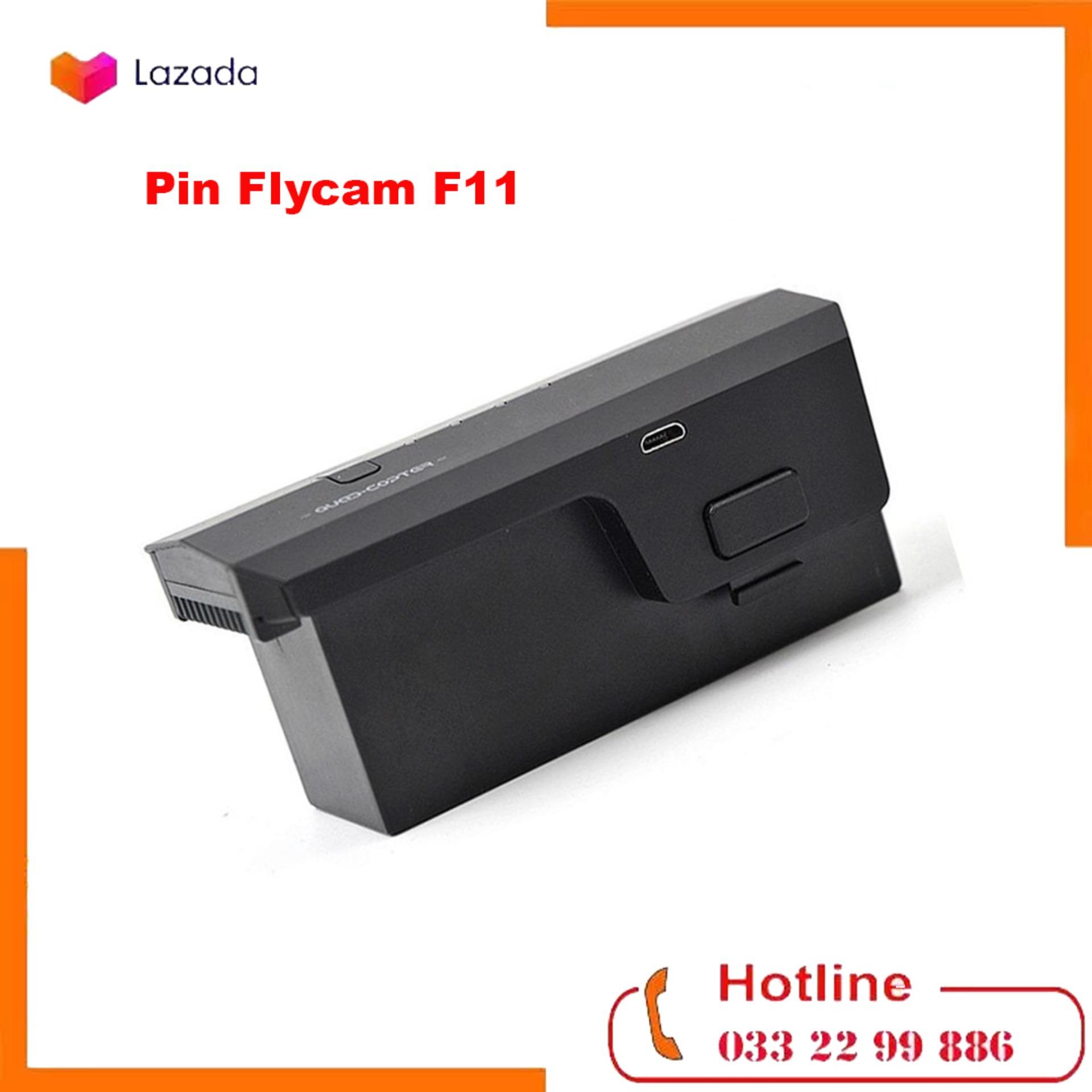 Pin máy bay flycam SJRC F11, F11 PRO , 11.1V 2500mAh