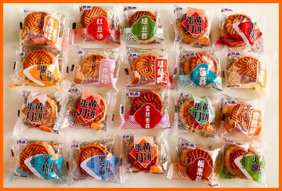 Bánh trung thu mini❤️Bánh trung thu đài loan mix đủ các vị siêu ngon-Bánh ngon cho cả gia đình