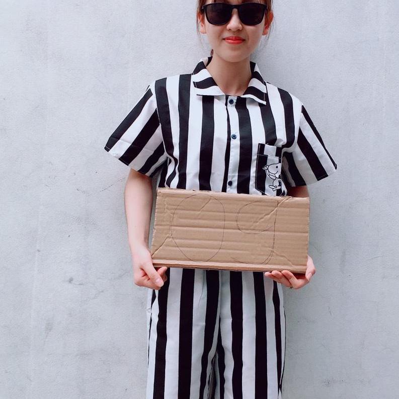 Bộ Tù Sọc Đen Trắng Cực Chất Thời Trang Giá Rẻ