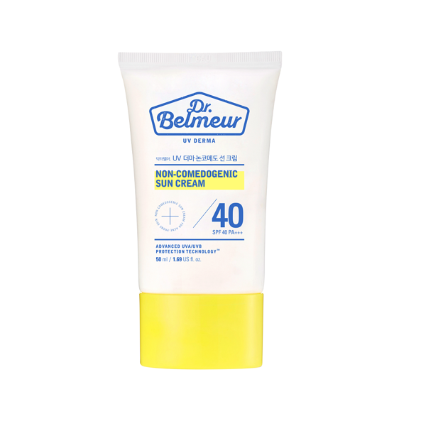 Kem chống nắng vật l&yacute; m&agrave;ng kho&aacute;ng dr.belmeur mineral sun cream spf 48 +++