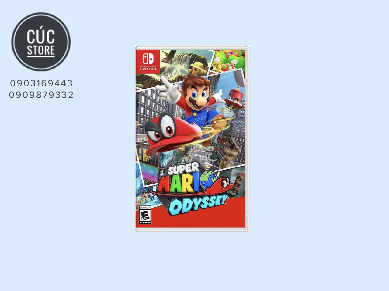 Băng chơi game Nintendo Switch : Super Mario Odyssey
