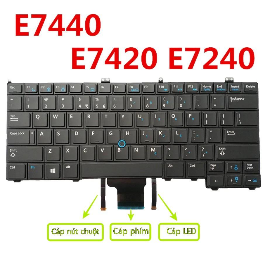PHÍM DELL LATITUDE E7240 E7440 - Latitude 12 14 E7240 E7440