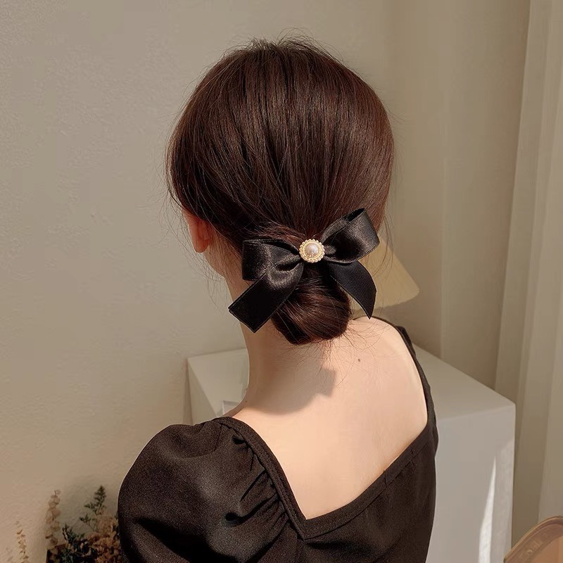Dây Cột Tóc Voan Phối Nơ Siêu Xinh-phukienteen