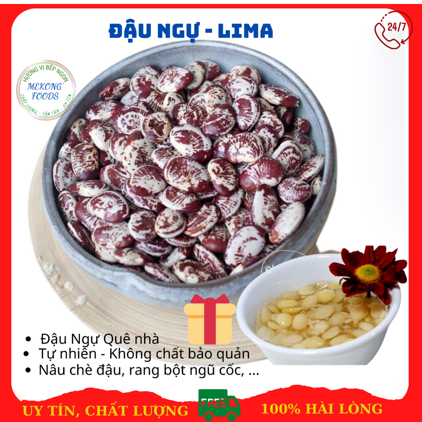 1kg Đậu Ngự ( Lima) tự nhiên vùng cao Cố Đô.