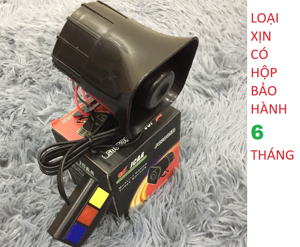 Còi xe máy 3 chế độ, Còi hú 3 chế độ cho ô tô xe máy CỰC NGẦU,Độ xe siêu chất với bộ còi báo hiệu 3 chế độ dành cho xe máy