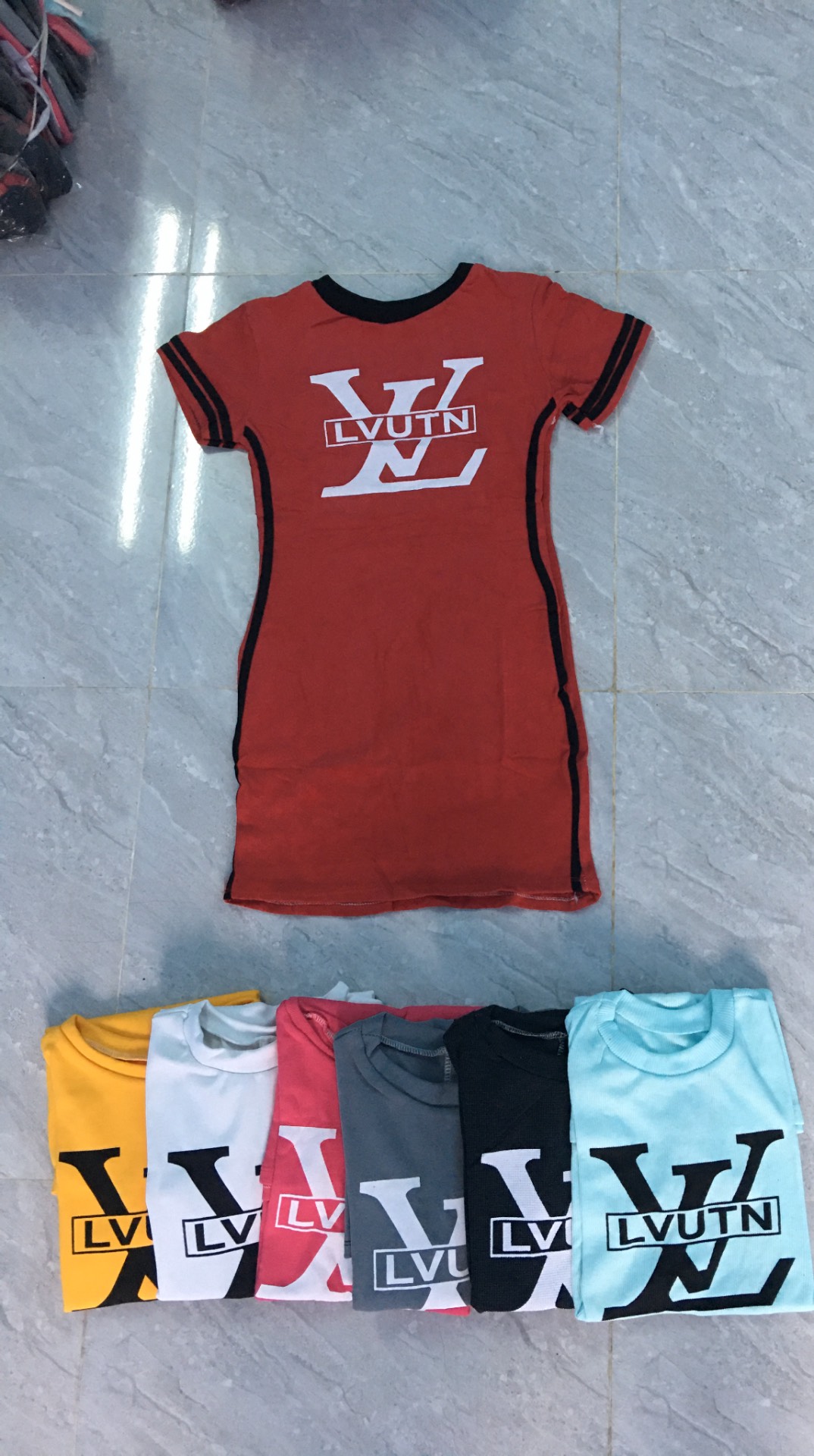 Đầm body tôn dáng free size 40~50kg