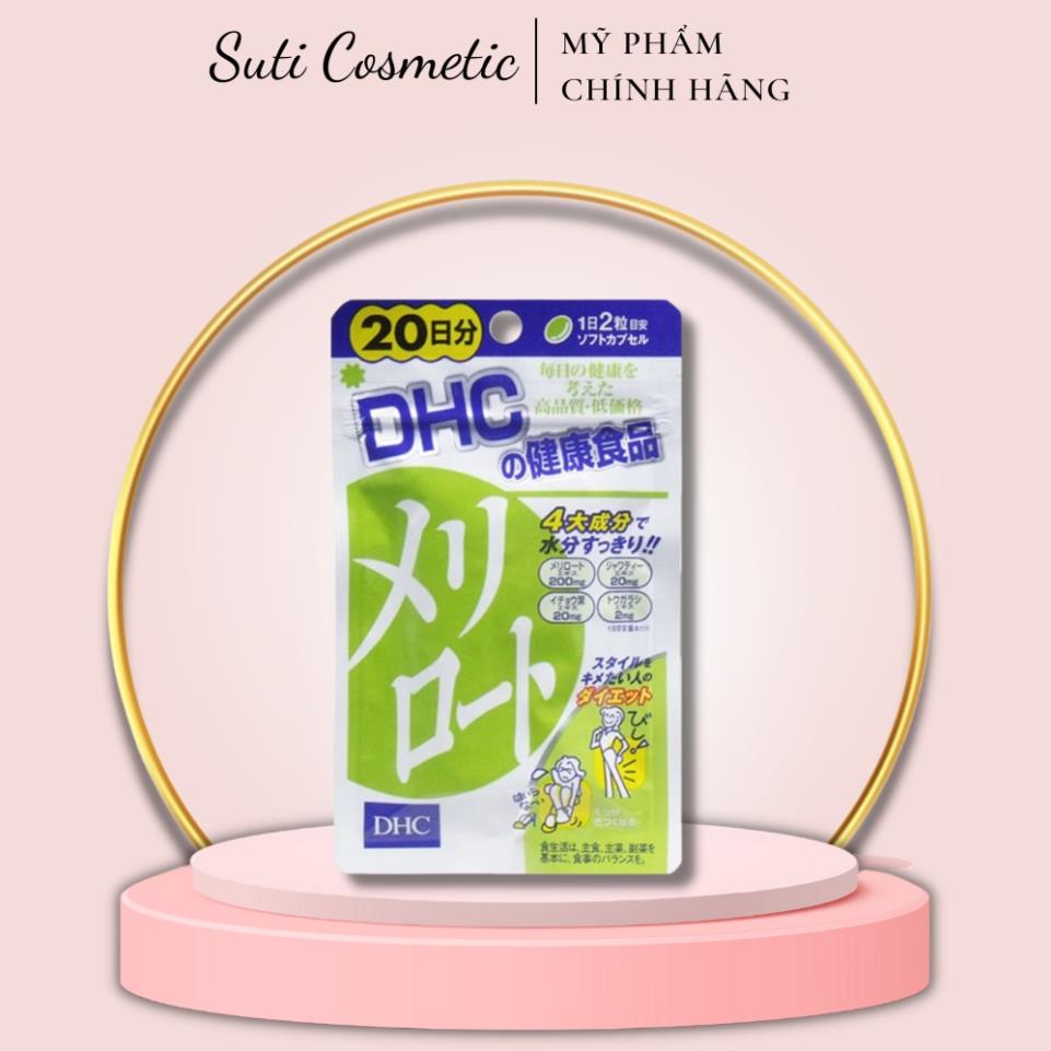 Viên Uống Làm Thon Gọn Đùi Melilot Dhc Nhật Bản Hỗ Trợ Duy Trì Dáng Vẻ Thon Gọn Cho Đôi Chân, Bắp Đùi