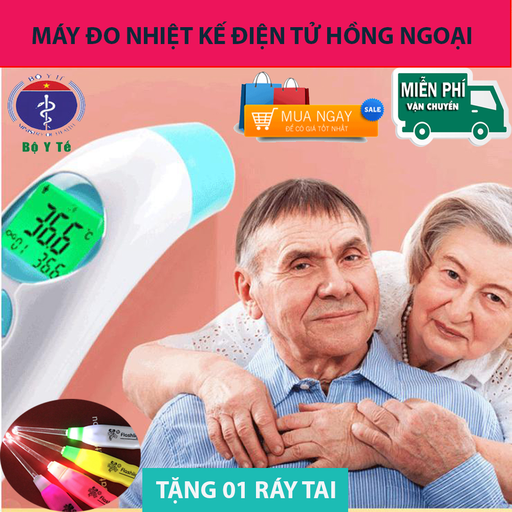 NHIỆT KẾ ĐIỆN TỬ HỒNG NGOẠI ĐA NĂNG; KHÔNG TIẾP XÚC; NHANH CHÓNG - TIỆN LỢI - AN TOÀN - HIỆU QUẢ; Thao tác sử dụng đơn giản, dễ dàng, không tốn thời gian, cho kết quả nhanh chóng, chuẩn xác; BH 1 ĐỔI 1
