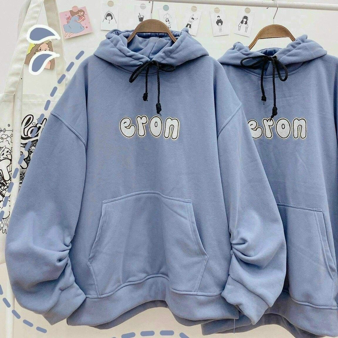 Áo Hoodie ERON Nỉ Pe Dày Dặn Áo Hoodie Chui Đầu Áo Khoác Hoodie Chống Nắng Giữ Ấm Giữ Nhiệt Tốt Áo Khoác Thời Trang