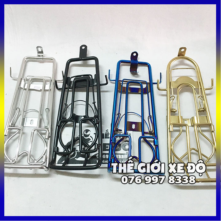 Gác baga exciter 135 - baga giữa ex 135 inox, titan, đen, vàng - võng baga xe ex 135