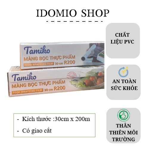 Màng bọc thực phẩm tamiko 30cm x200m