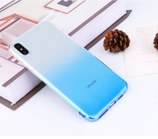 Ốp lưng iphone 6/7/8/x/xs/11 silicone màu dạ quang