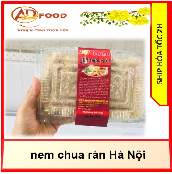 Nem chua rán hà nội hộp 500gr chất lượng cao