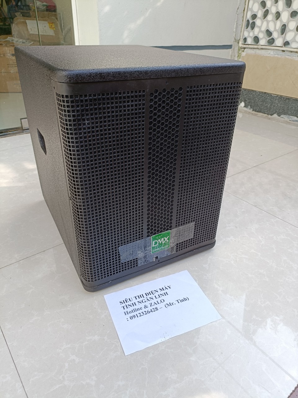 Vỏ loa sub hơi bass 30 hiệu dmx - giá trọn bộ đầy đủ phụ kiện sẵn gắn bass tặng kèm bông tiêu âm