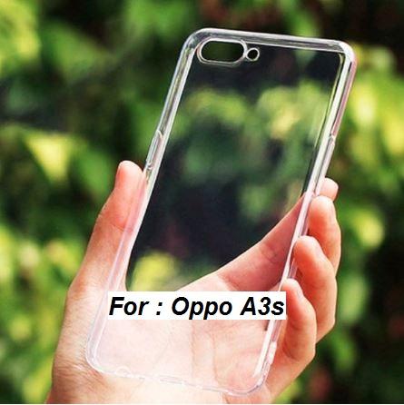 Ốp lưng dẻo trong suốt điện thoại Oppo A3s