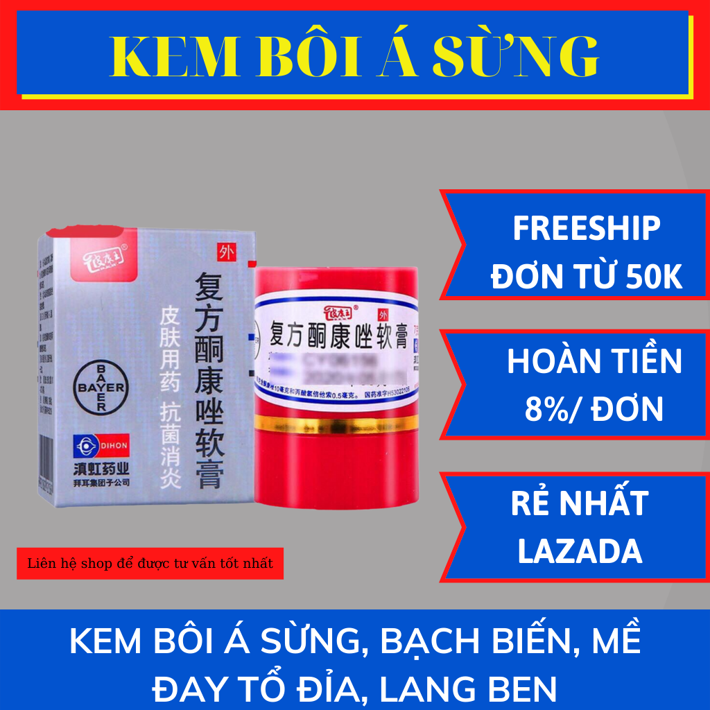 Kem bôi nấm ngứa tổ đỉa hắc lào lang ben vảy nến á sừng Các vấn đề về da liễu - Skin Shop 89