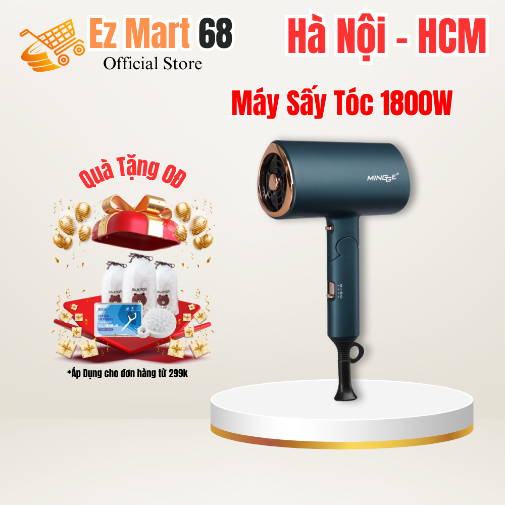 Máy Sấy Tóc Phiên Bản Mới Nhất Công Suất 1800W Sấy Nóng Lạnh 2 Chiều Chức Năng Bảo Vệ Nhiệt Chống Khô Tóc máy sấy tóc máy sấy tóc mini máy sấy máy sấy tóc 2 chiều nóng lạnh máy sấy tóc nam may say tóc đa năng máy sấy tóc cao cấp may say toc hair dryer s