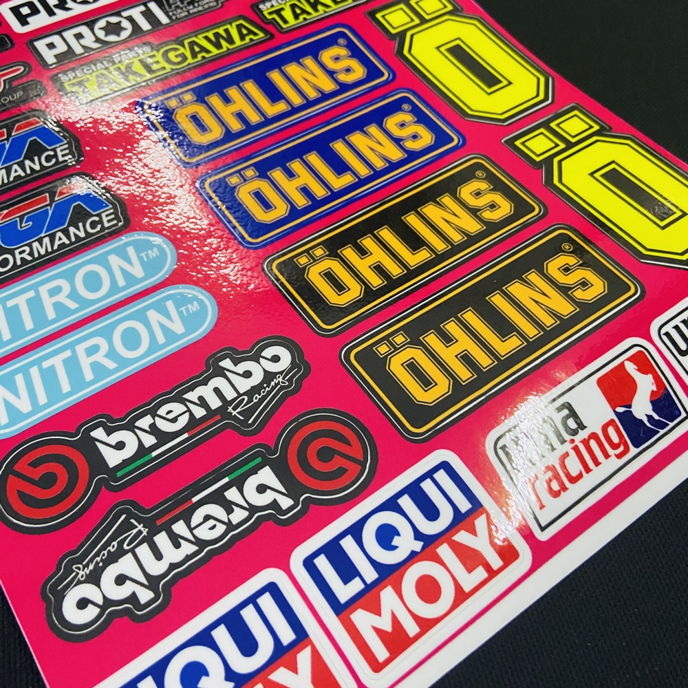 [HCM][SIÊU MỚI] TEM DÁN XE TEM TRANG TRÍ XE NHIỀU THƯƠNG HIỆU NỔI TIẾNG MIẾNG LỚN (KIỂU 4)