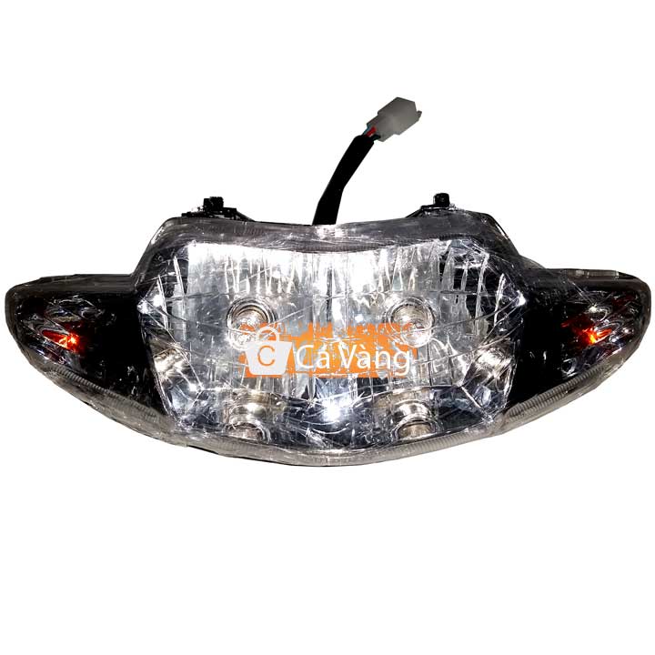 Pha đèn lắp xe máy hiệu wave a, alpha 2002 chính hãng umv