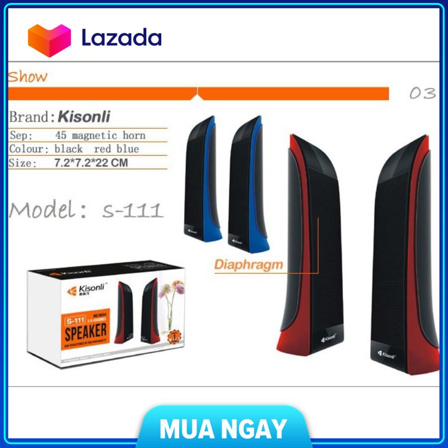Loa 2.0 Kisonli S - 111 cam kết sản phẩm đúng mô tả chất lượng đảm bảo an toàn cho người sử dụng