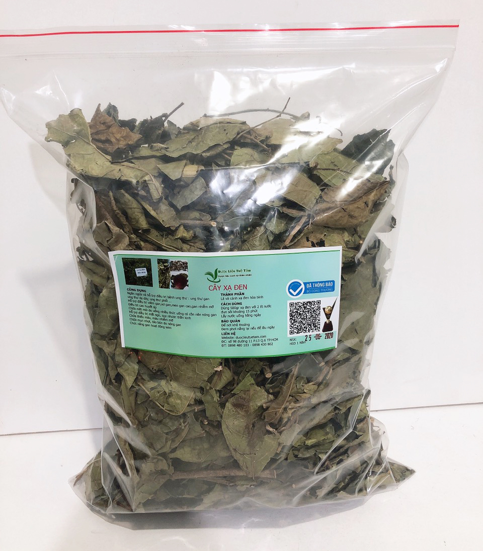 Cây xạ đen sấy khô