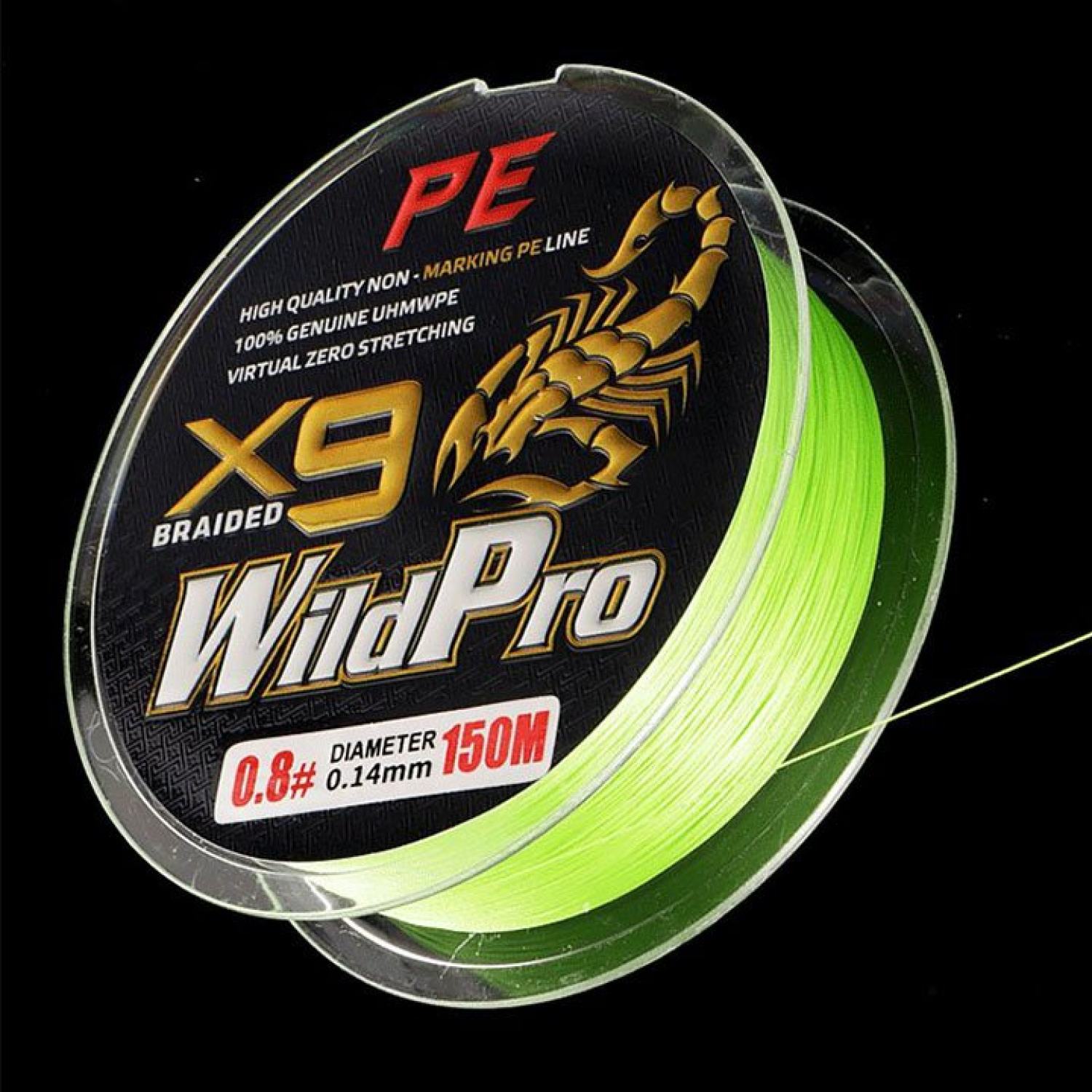Dù câu cá pe x9 dây câu cá lure 150m, cước câu cá