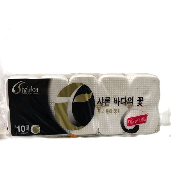 Giấy vệ sinh hải hoa 10 cuộn 3 lớp