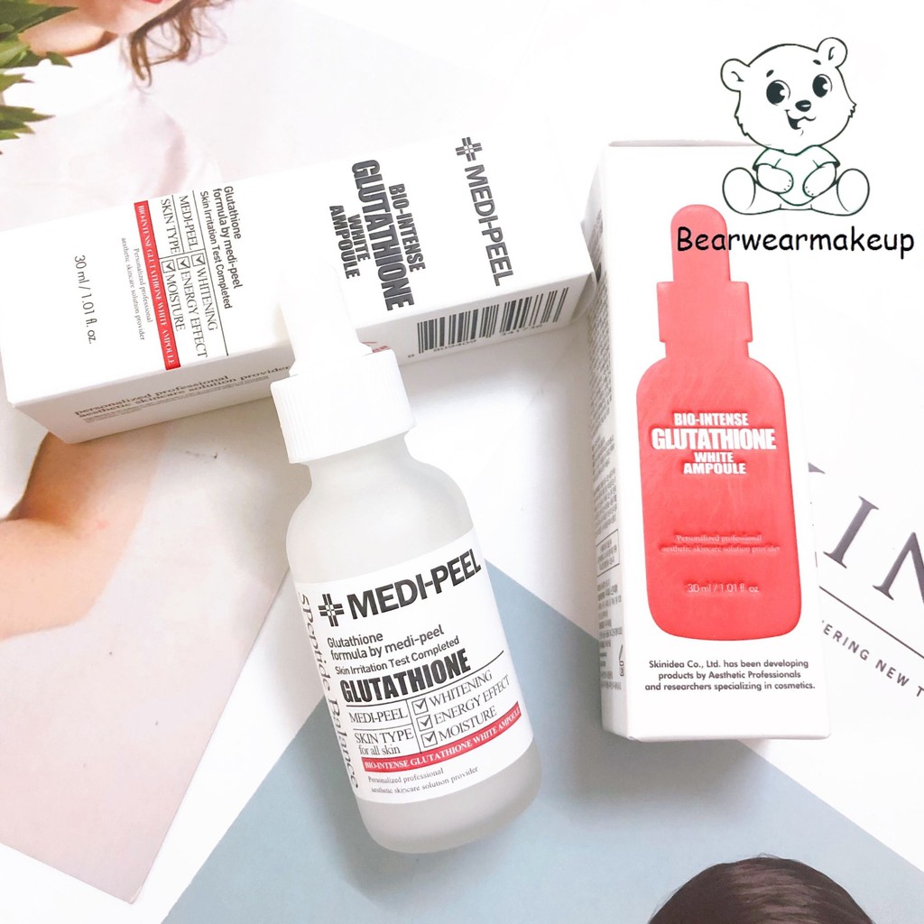 Tinh chất dưỡng trắng medi-peel gluthione 600 white ampoule serum medi peel