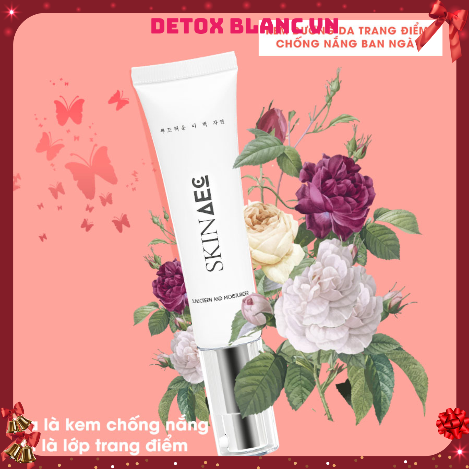 Kem dưỡng trắng da chống nắng skin aec