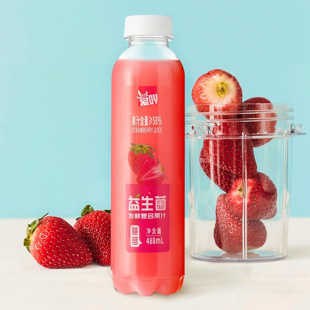 Nước ép trái cây đóng chai 488ml nhiều vị