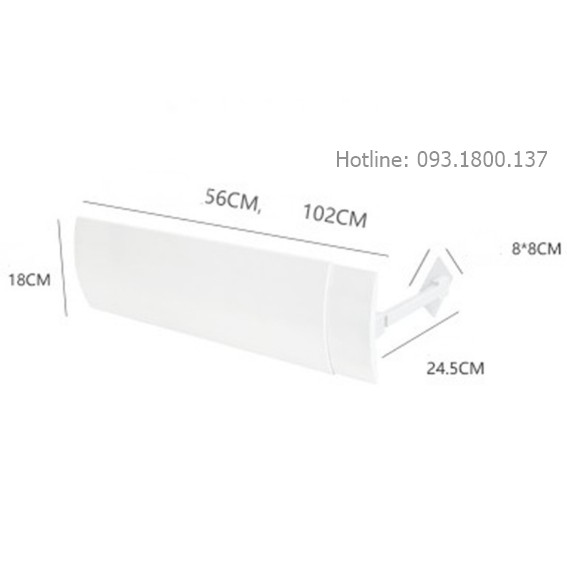 Tấm chắn gió điều hòa F203 - Tấm chắn gió máy lạnh - Tấm chắn Tấm chắn gió điều hòa F203 - Tấm chắn gió máy lạnh - Tấm chắn
