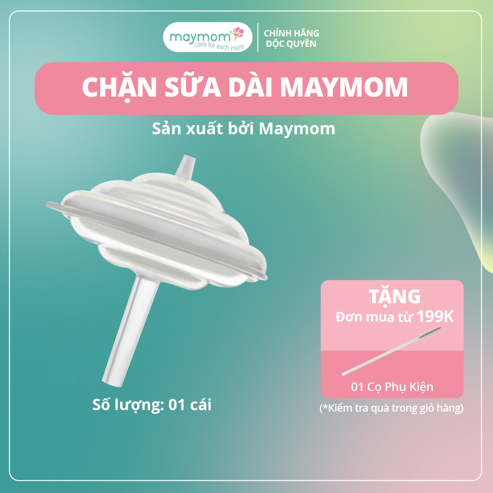 Chặn Sữa Dài Maymom, Tương Thích Máy Hút Sữa Medela, Spectra, Avent